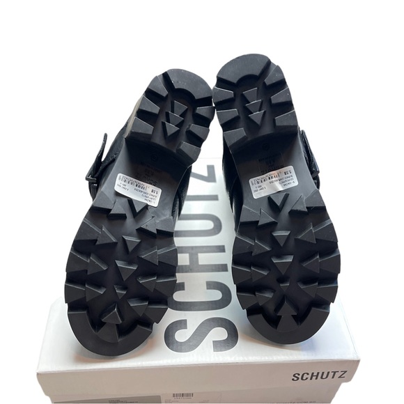 SCHUTZ GALENA STUDDED LEATHER MOTO BOOTS - BRAND NEW IN BOX! - Picture 7 of 11
